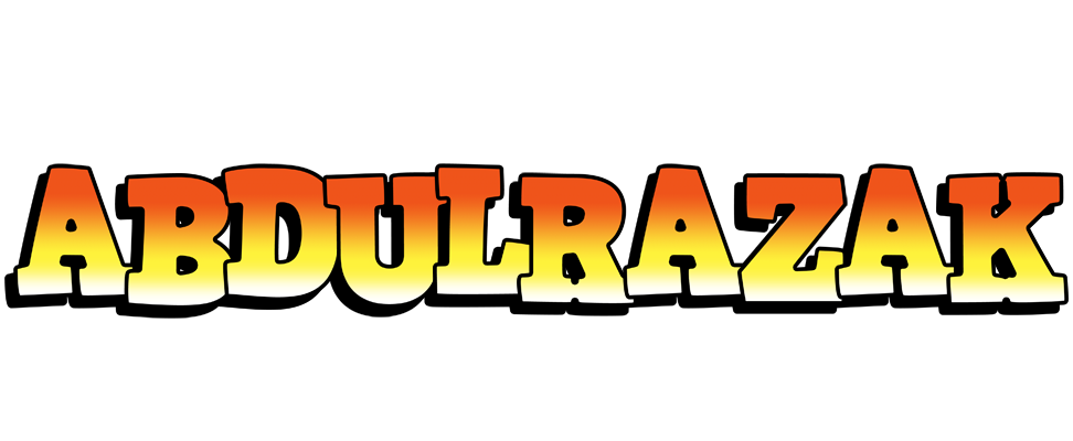 Abdulrazak sunset logo