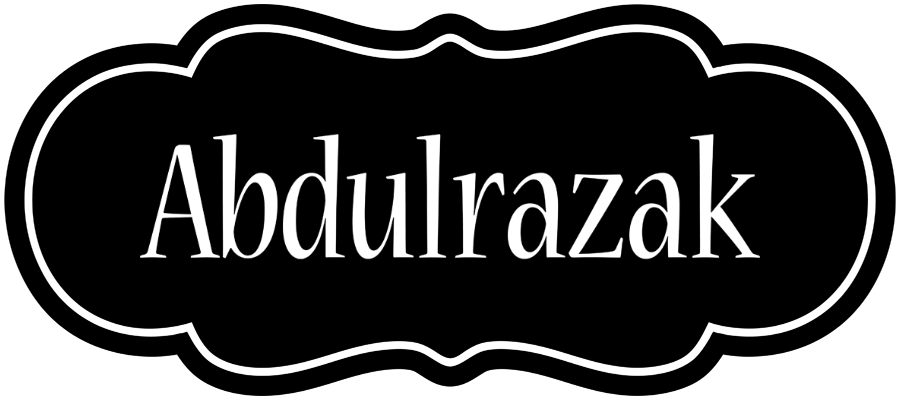 Abdulrazak welcome logo