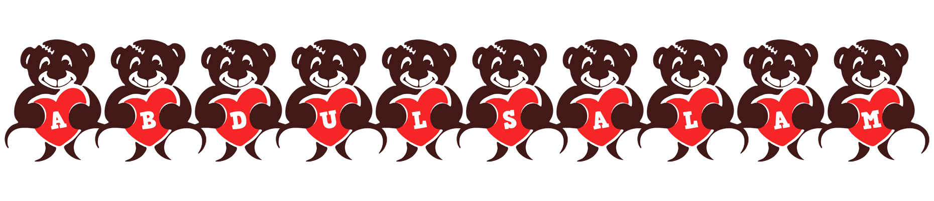 Abdulsalam bear logo