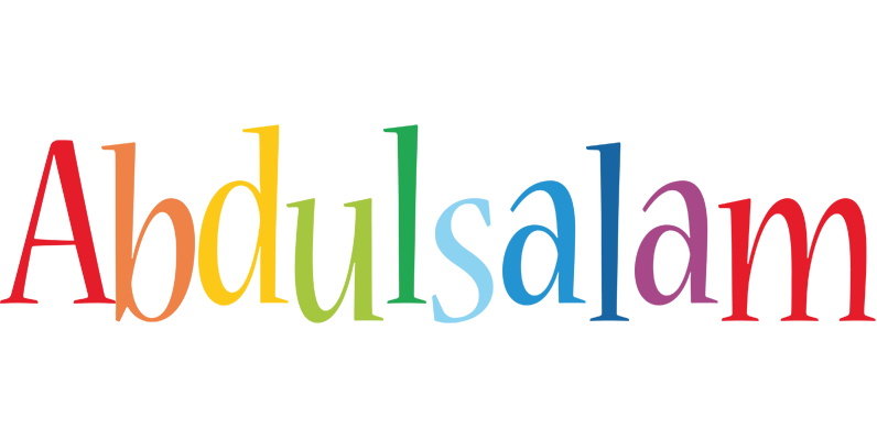 Abdulsalam birthday logo