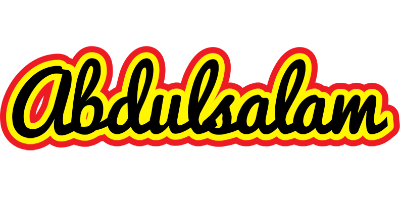 Abdulsalam flaming logo