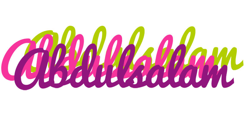 Abdulsalam flowers logo