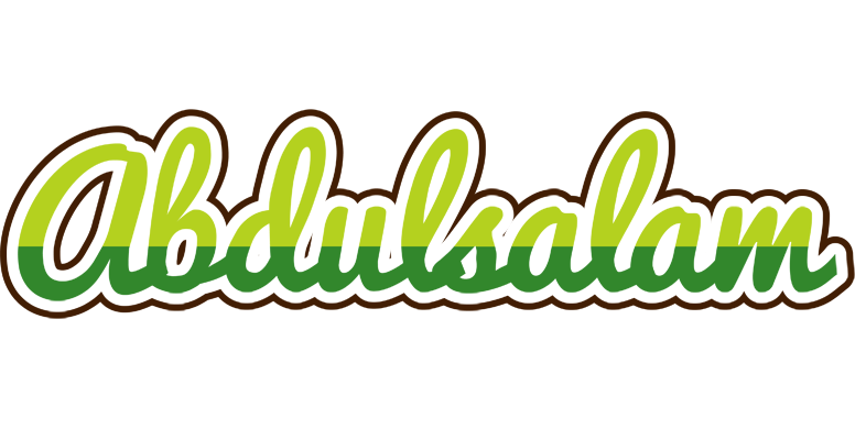 Abdulsalam golfing logo