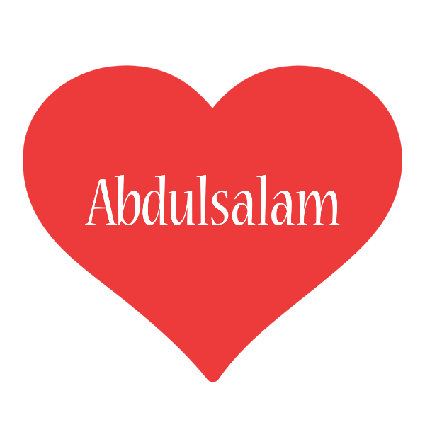Abdulsalam love logo