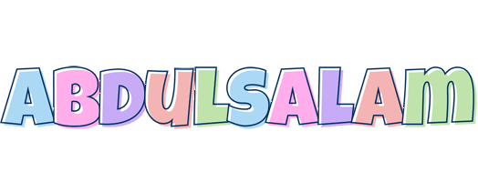 Abdulsalam pastel logo