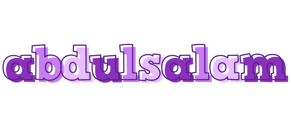 Abdulsalam sensual logo