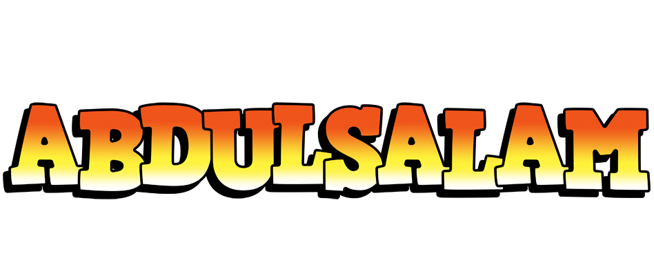 Abdulsalam sunset logo