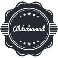 Abdulsamad badge logo