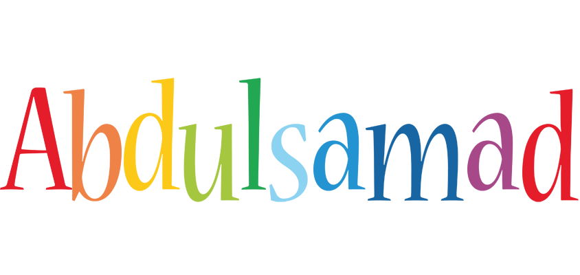 Abdulsamad birthday logo
