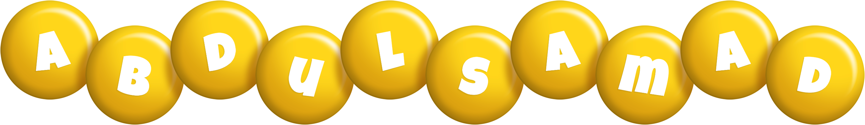 Abdulsamad candy-yellow logo