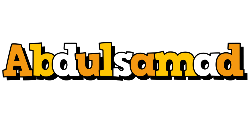 Abdulsamad cartoon logo