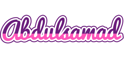 Abdulsamad cheerful logo