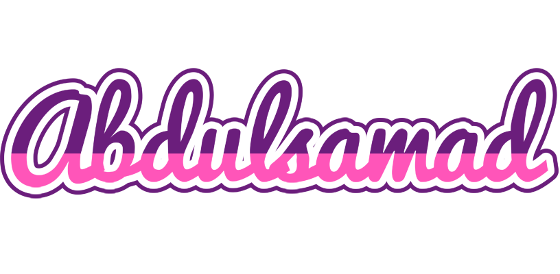 Abdulsamad cheerful logo