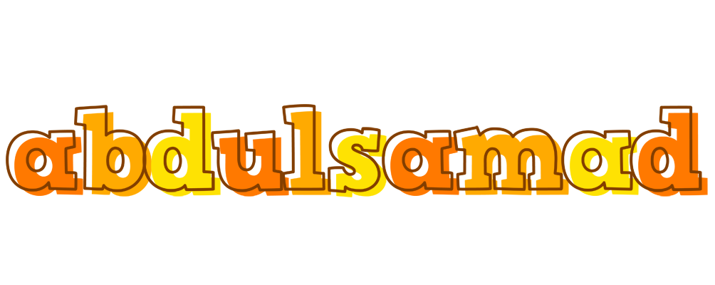 Abdulsamad desert logo