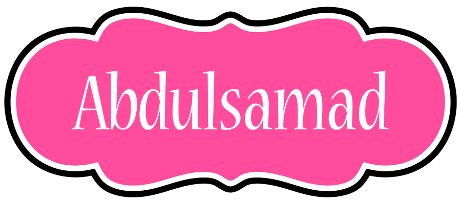 Abdulsamad invitation logo