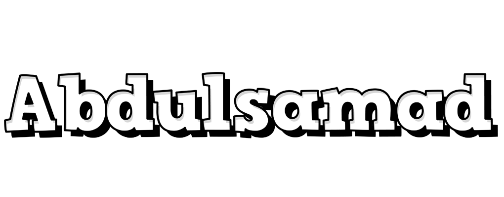 Abdulsamad snowing logo