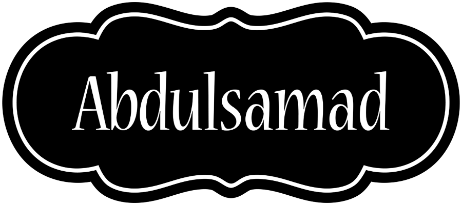 Abdulsamad welcome logo
