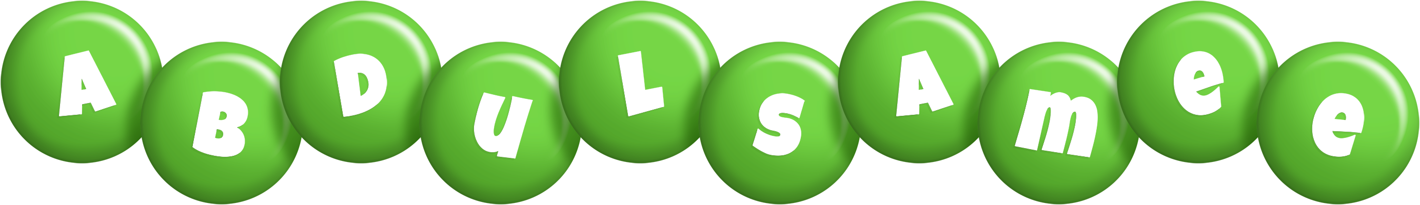 Abdulsamee candy-green logo