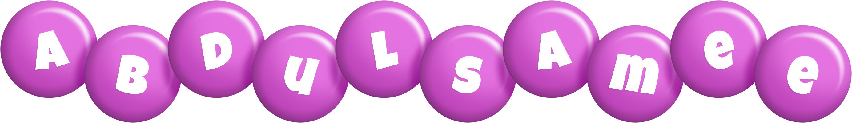 Abdulsamee candy-purple logo