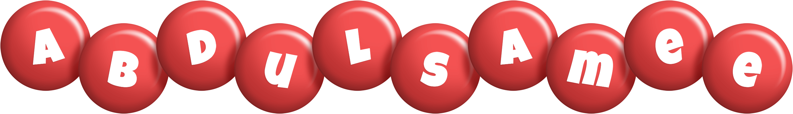 Abdulsamee candy-red logo