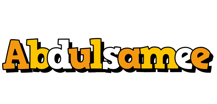 Abdulsamee cartoon logo