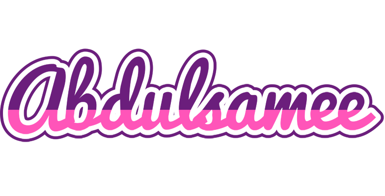 Abdulsamee cheerful logo