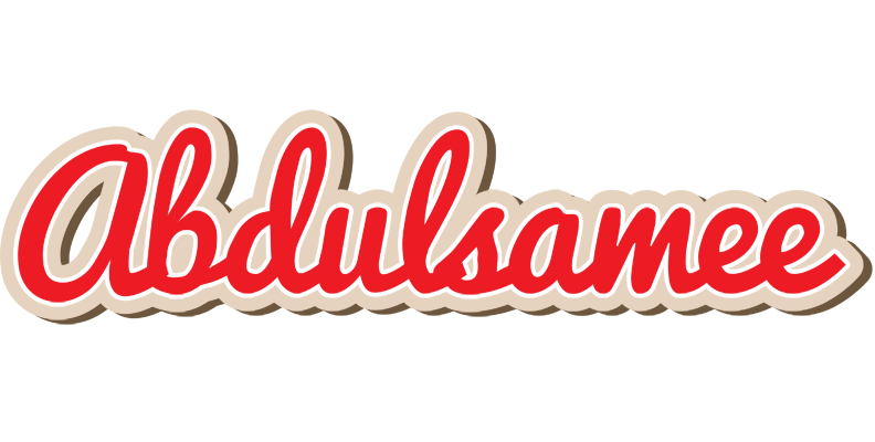 Abdulsamee chocolate logo