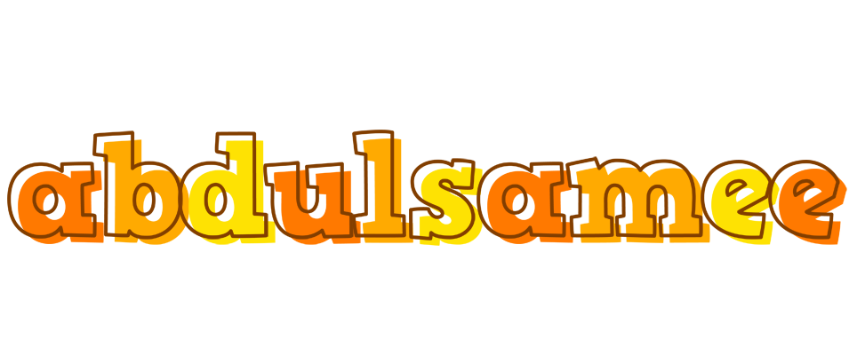 Abdulsamee desert logo