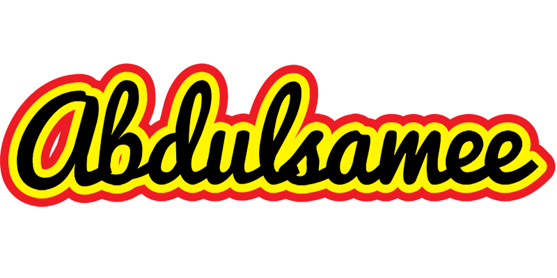 Abdulsamee flaming logo