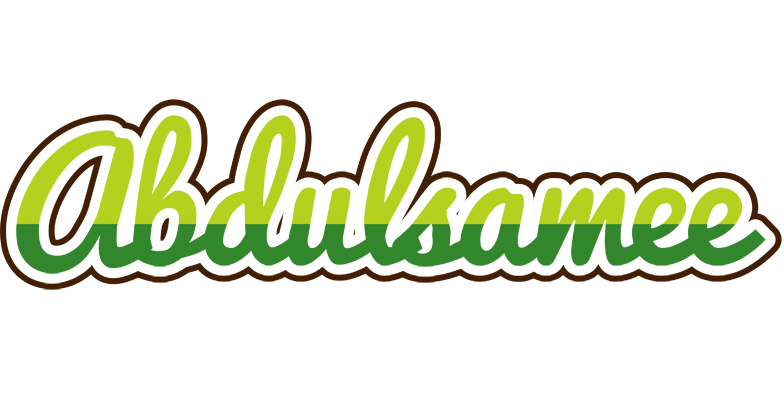 Abdulsamee golfing logo