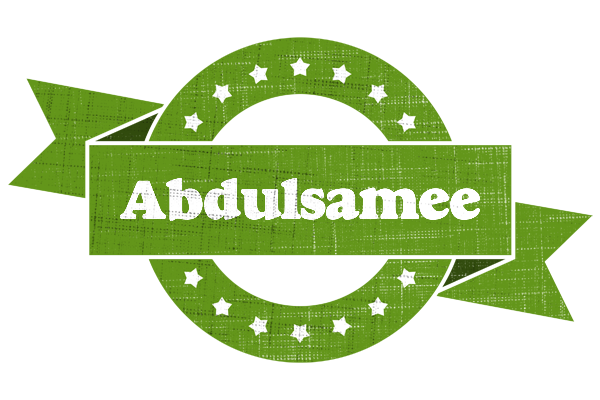 Abdulsamee natural logo