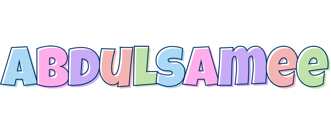 Abdulsamee pastel logo