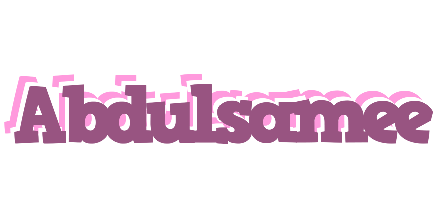 Abdulsamee relaxing logo