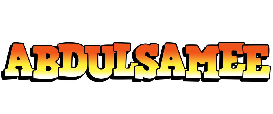 Abdulsamee sunset logo