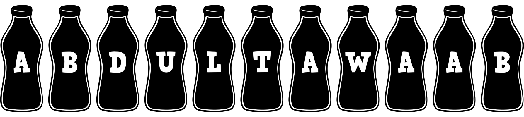 Abdultawaab bottle logo