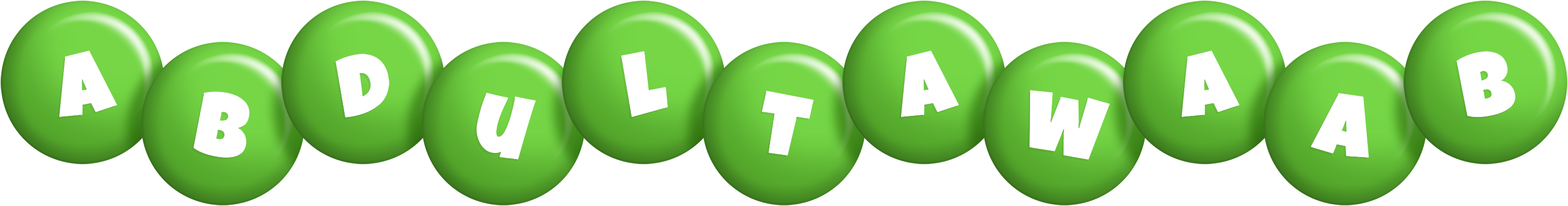 Abdultawaab candy-green logo