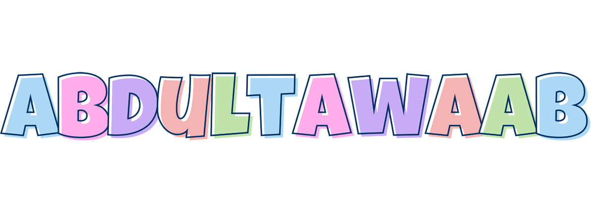Abdultawaab pastel logo