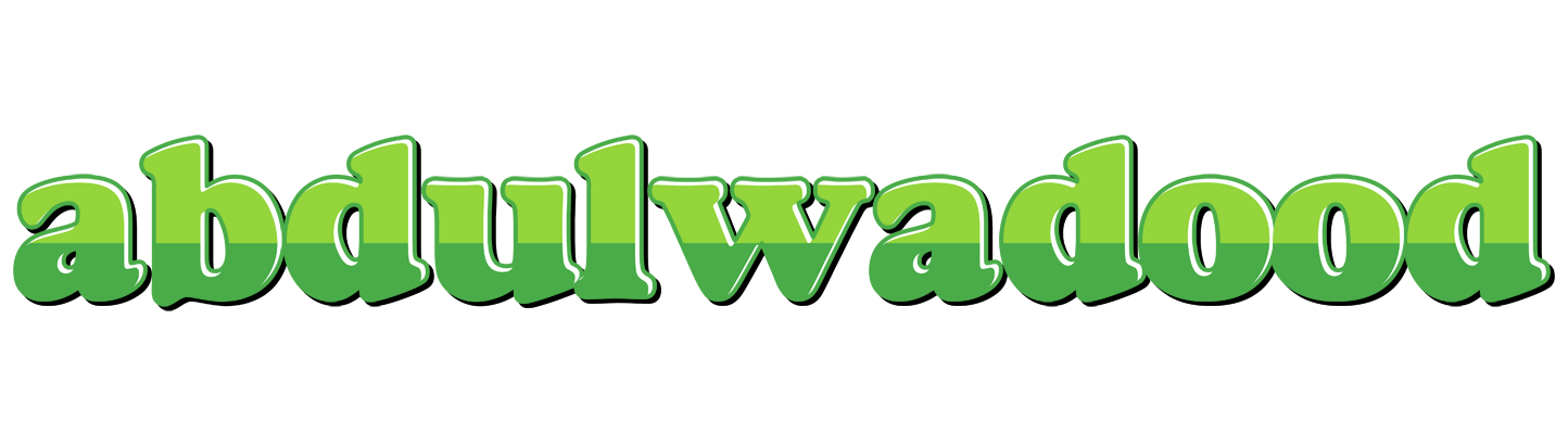 Abdulwadood apple logo