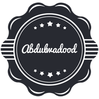 Abdulwadood badge logo