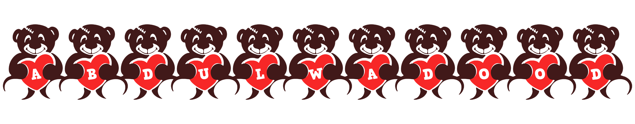 Abdulwadood bear logo