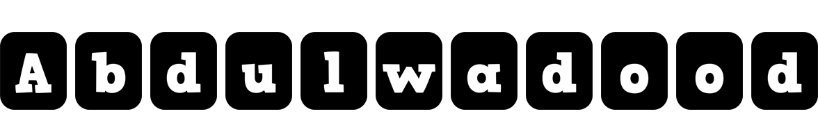 Abdulwadood box logo