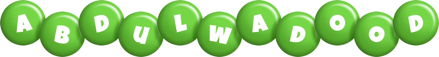 Abdulwadood candy-green logo