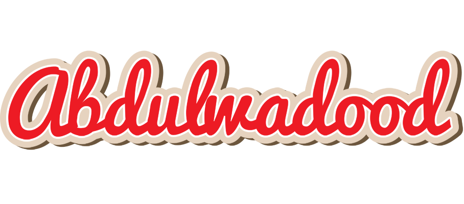 Abdulwadood chocolate logo