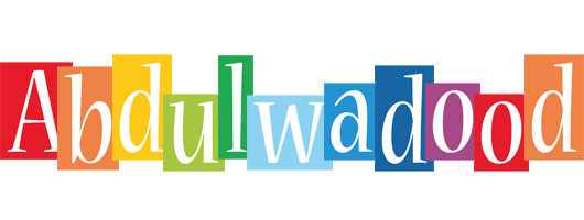 Abdulwadood colors logo