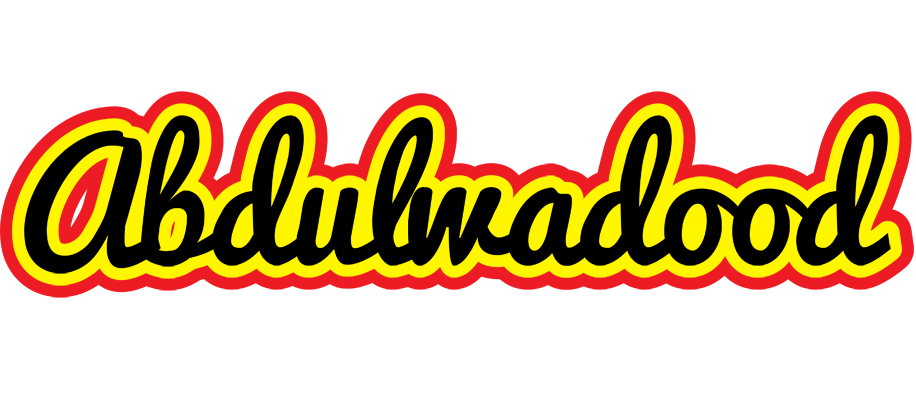 Abdulwadood flaming logo