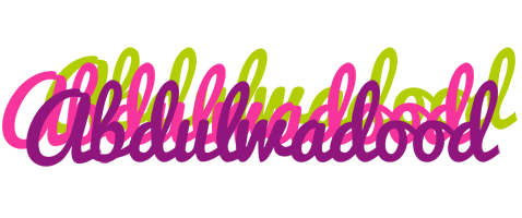 Abdulwadood flowers logo