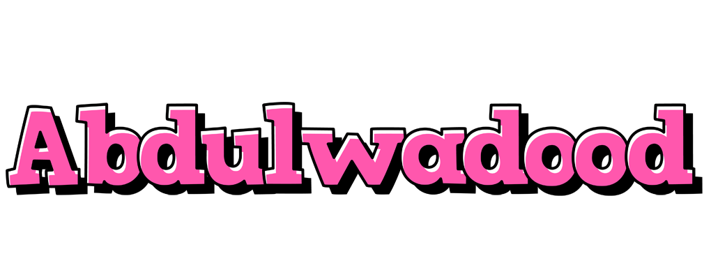 Abdulwadood girlish logo
