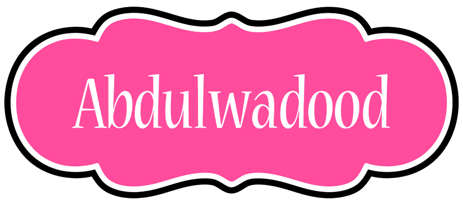 Abdulwadood invitation logo