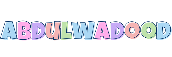Abdulwadood pastel logo