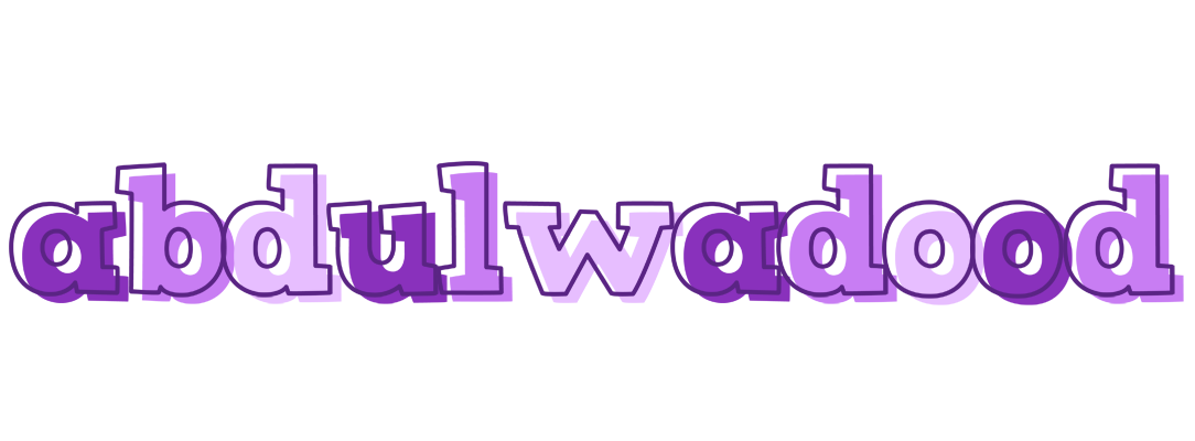 Abdulwadood sensual logo